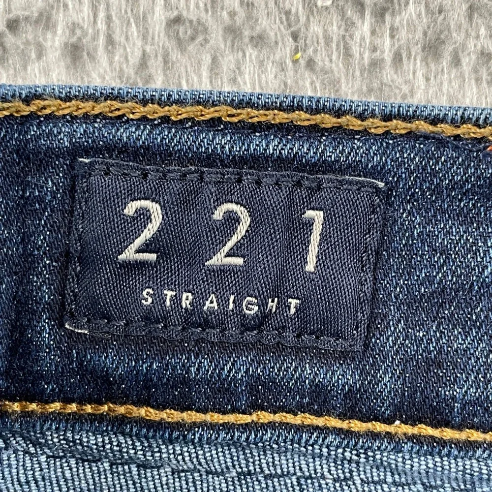 Lucky Brand Jeans Mens 36x32 Blue 221 Straight Stretch Denim Pants